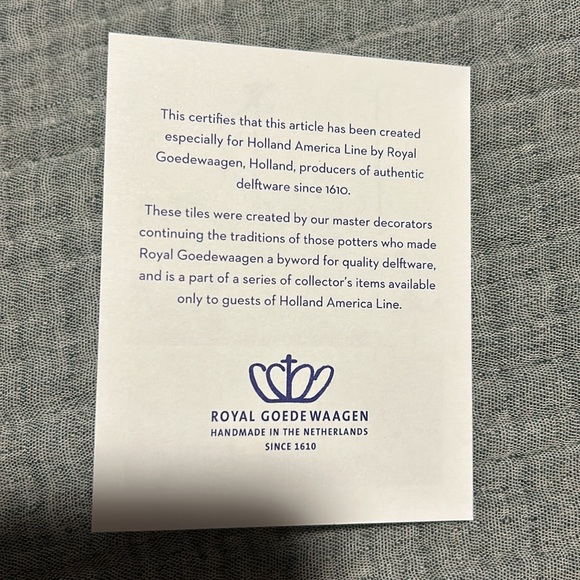 Holland America tile - Picture 4 of 4